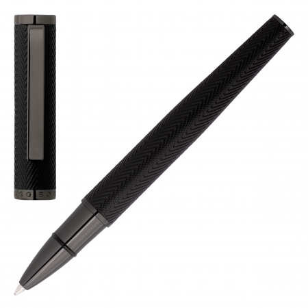HUGO BOSS Rollerball pen Formation Herringbone Gun