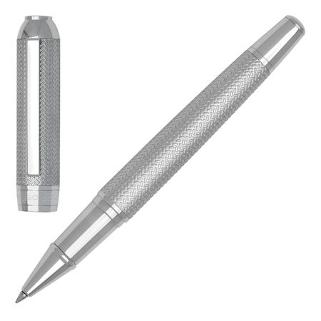 HUGO BOSS Rollerball pen Elemental Silver