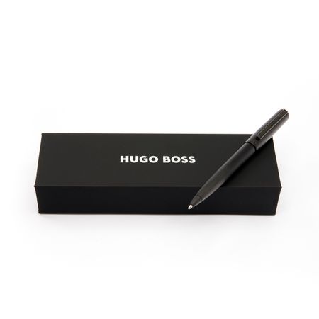 HUGO BOSS Ballpoint pen Gear Brushed Black