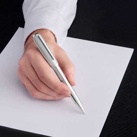 HUGO BOSS Ballpoint pen Pace Chrome