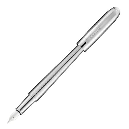 HUGO BOSS Fountain pen Contour Soft Bauhaus Chrome