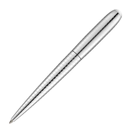 HSM6434B-3 HUGO BOSS Ballpoint pen Contour Soft Bauhaus Chrome