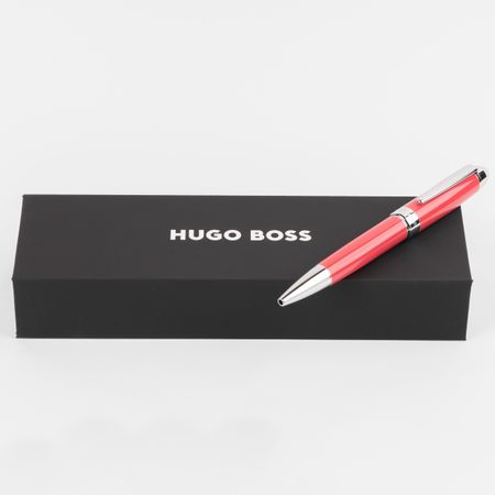 HUGO BOSS Ballpoint pen Icon Corail/Chrome