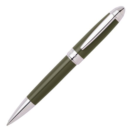 HUGO BOSS Ballpoint pen Icon Kaki/Chrome