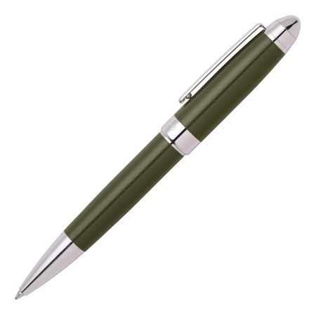 HUGO BOSS Ballpoint pen Icon Kaki/Chrome