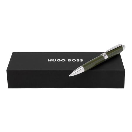 HUGO BOSS Ballpoint pen Icon Kaki/Chrome