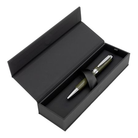 HUGO BOSS Ballpoint pen Icon Kaki/Chrome