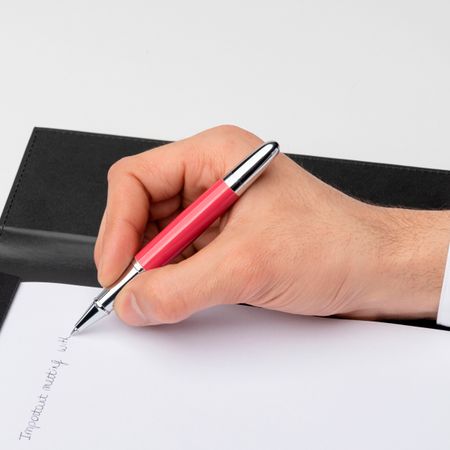 HUGO BOSS Rollerball pen Icon Corail/Chrome