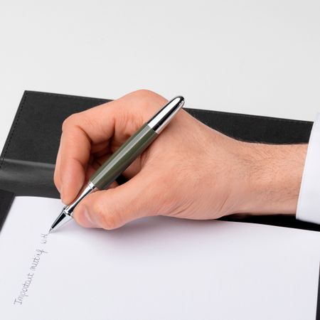 HUGO BOSS Rollerball pen Icon Kaki/Gun
