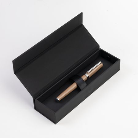 HSN2542Z-8 HUGO BOSS Fountain pen Gear Icon Camel