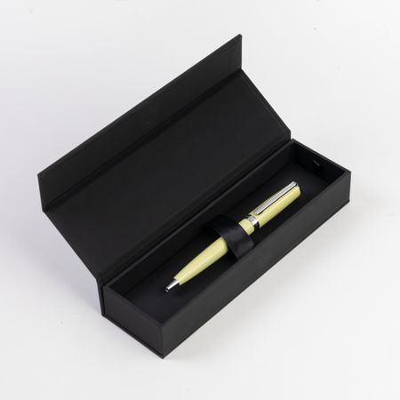 HUGO BOSS Ballpoint pen Gear Icon Yellow