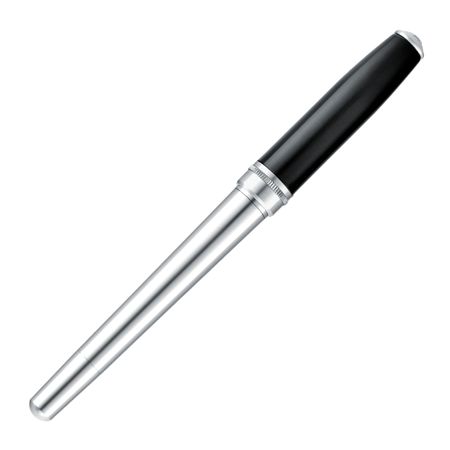 HUGO BOSS Fountain pen Essential Classic Black & Chrome