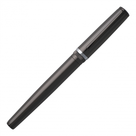 HSN9675D-4 HUGO BOSS Rollerball pen Gear Metal Dark Chrome