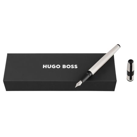 HUGO BOSS Fountain pen Grid Pearl