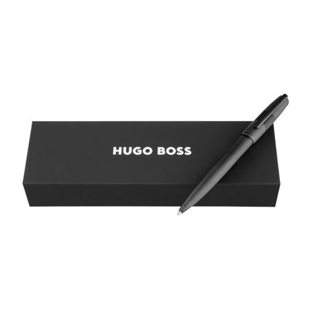 HUGO BOSS Ballpoint pen Grid Black