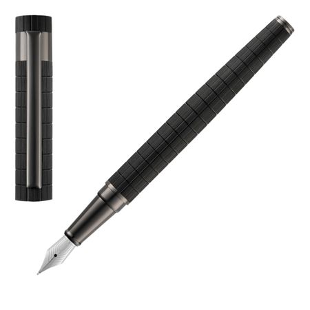 HUGO BOSS Fountain pen Loop Bauhaus Black