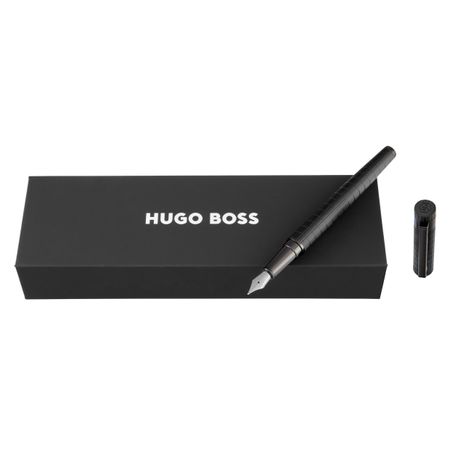 HUGO BOSS Fountain pen Loop Bauhaus Black
