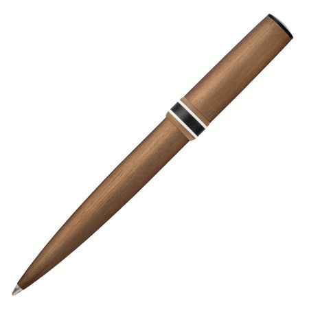 HUGO BOSS Ballpoint pen Arche Brushed Ring Camel