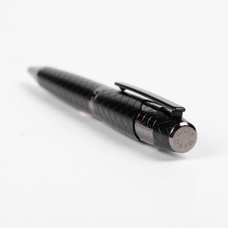 HUGO BOSS Ballpoint pen Chevron Black