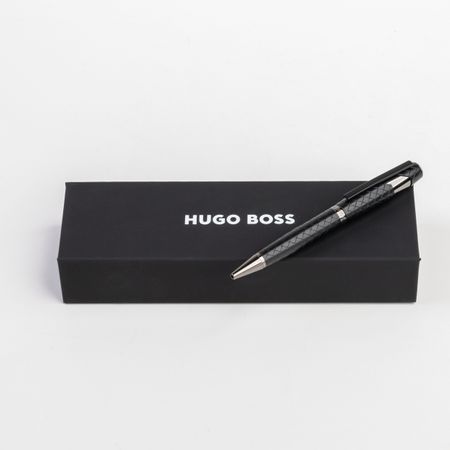 HUGO BOSS Ballpoint pen Chevron Black