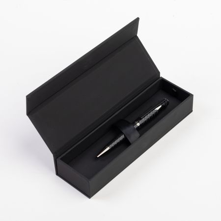 HUGO BOSS Ballpoint pen Chevron Black