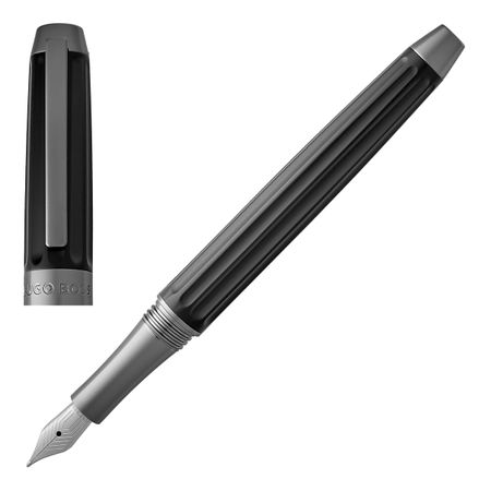 HUGO BOSS Fountain pen Beam Black
