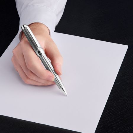 HUGO BOSS Ballpoint pen Beam Chrome