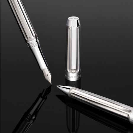 HUGO BOSS Ballpoint pen Beam Chrome