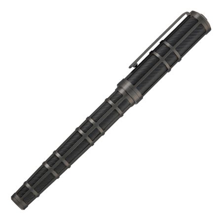 HUGO BOSS Rollerball pen Frame Grid Black & Gun