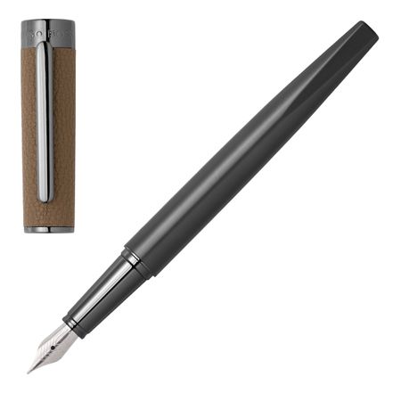 HUGO BOSS Fountain pen Corium Camel