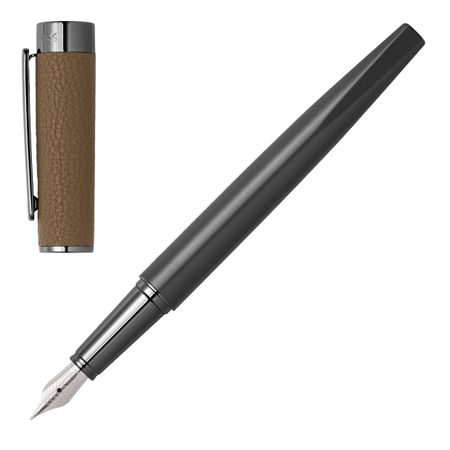 HUGO BOSS Fountain pen Corium Camel
