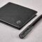 HUGO BOSS Fountain pen Double B Saffiano Black