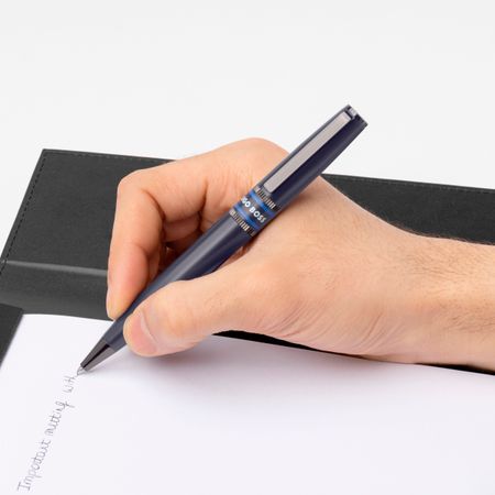HSV2124L-6 HUGO BOSS Ballpoint pen Illusion Gear Blue