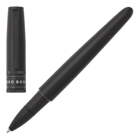 HUGO BOSS Rollerball pen Illusion Gear Black
