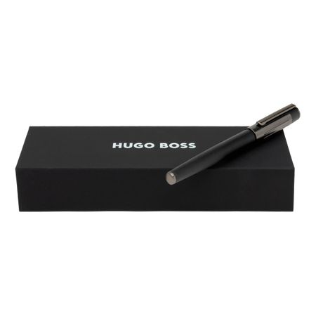 HSV3062A-8 HUGO BOSS Fountain pen Gear Ribs Black