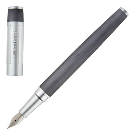 HSV3062D-5 HUGO BOSS Fountain pen Gear Ribs Gun