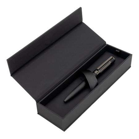 HSV3064A-6 HUGO BOSS Ballpoint pen Gear Ribs Black