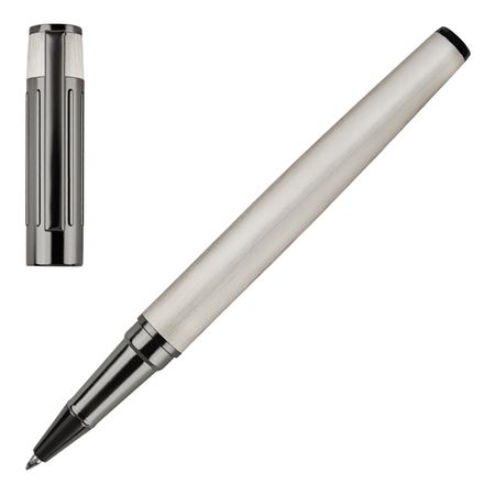 HUGO BOSS Rollerball pen Gear Ribs Chrome