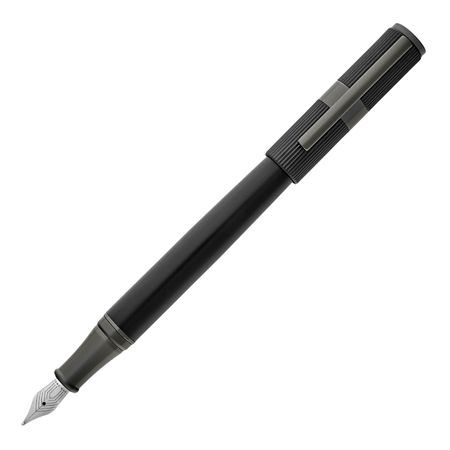 HUGO BOSS Fountain pen Formation Line Black