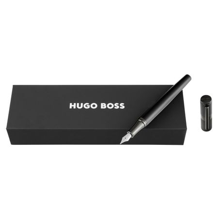HUGO BOSS Fountain pen Formation Line Black
