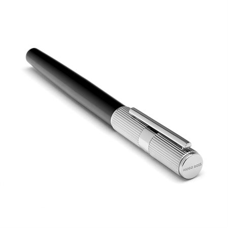 HSV4725C-6 HUGO BOSS Rollerball pen Formation Line Silver