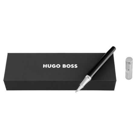 HSV4725C-9 HUGO BOSS Rollerball pen Formation Line Silver