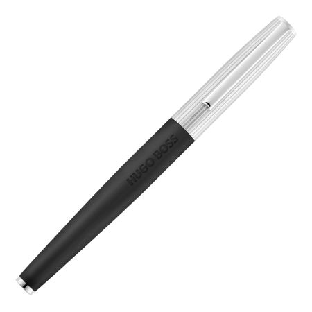 HUGO BOSS Fountain pen Illusion Arcade Black & Chrome