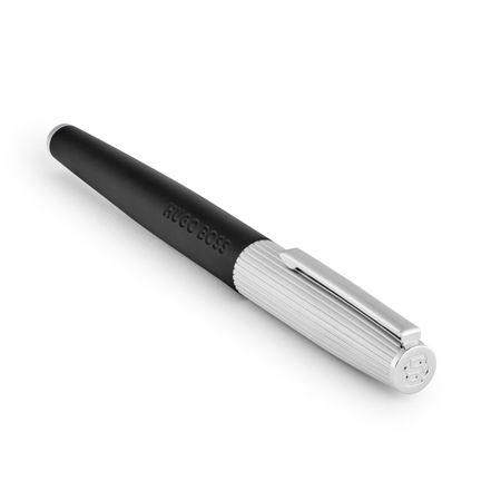 HUGO BOSS Rollerball pen Illusion Arcade Black & Chrome