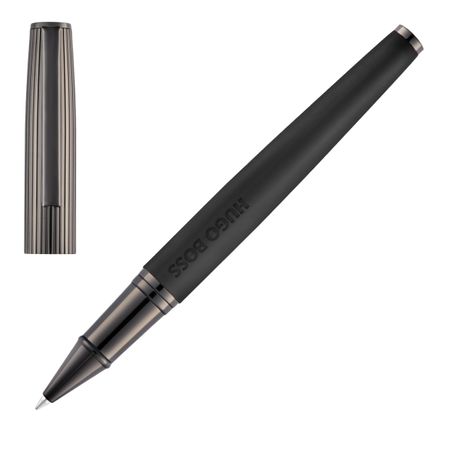HUGO BOSS Rollerball pen Illusion Arcade Black & Gun