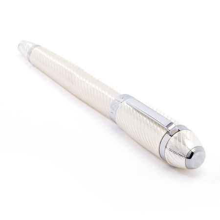 HSW4452C-4 HUGO BOSS Fountain pen Arc Futurist Silver