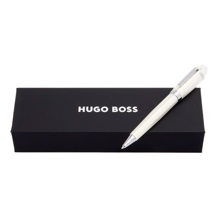 HSW4454C-5 HUGO BOSS Ballpoint pen Arc Futurist Silver