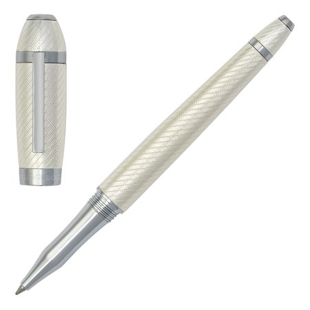 HUGO BOSS Rollerball pen Arc Futurist Silver