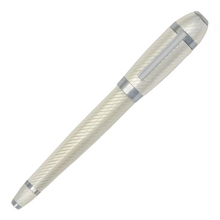HUGO BOSS Rollerball pen Arc Futurist Silver