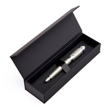 HUGO BOSS Rollerball pen Arc Futurist Silver